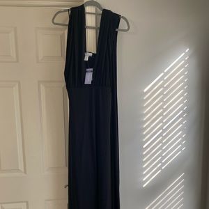 NWT Maternity convertible strap Maxi Dress